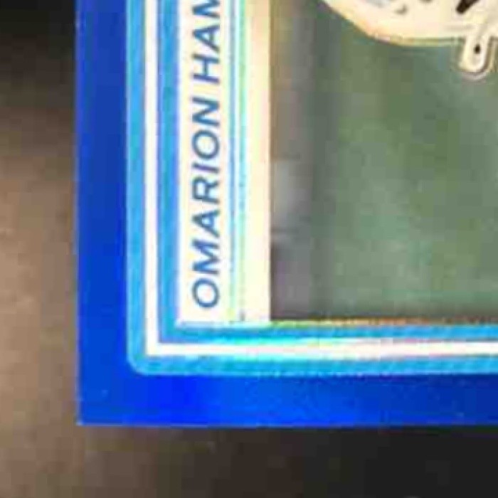 2025 Donruss Optic Omarion Hampton RPS Auto Blue /149 #212 Los Angeles Chargers - Sports Cards