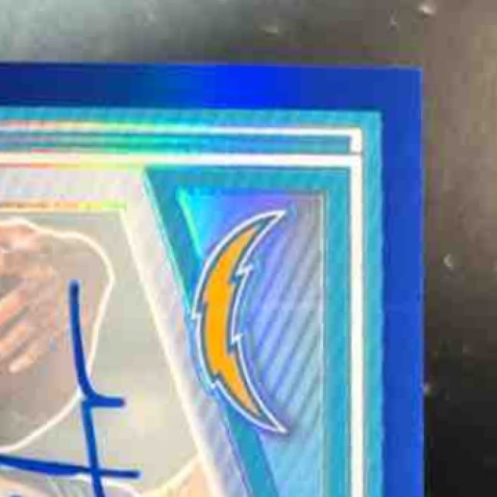 2025 Donruss Optic Omarion Hampton RPS Auto Blue /149 #212 Los Angeles Chargers - Sports Cards