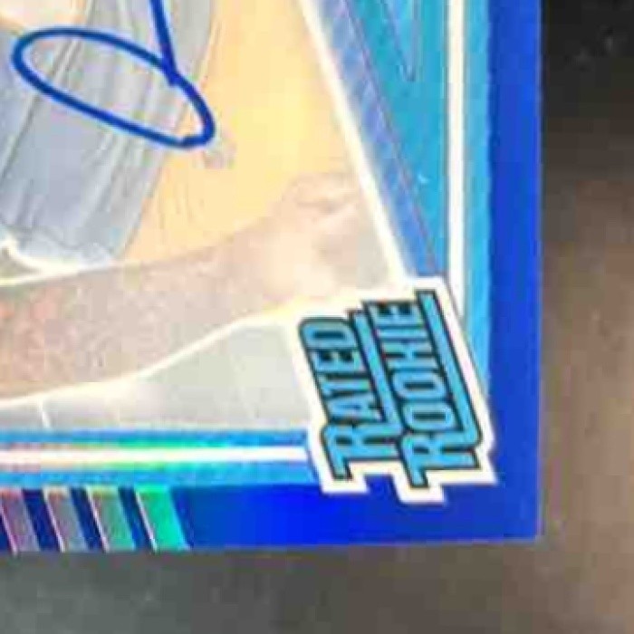 2025 Donruss Optic Omarion Hampton RPS Auto Blue /149 #212 Los Angeles Chargers - Sports Cards