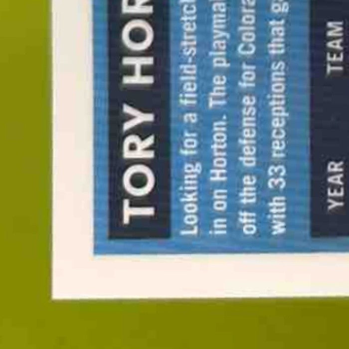 2025 Donruss Optic Tory Horton Green Pandora /25 #388 RC Seahawks - Sports Cards