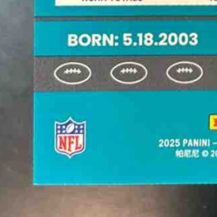 2025 Donruss Optic Travis Hunter 2015 Retro Auto #5 RC Jacksonville Jaguars - Sports Cards
