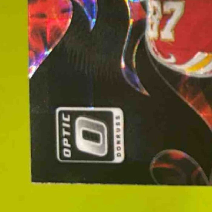 2025 Donruss Optic Travis Kelce Light It Up Black Pandora /149 Chiefs - Sports Cards