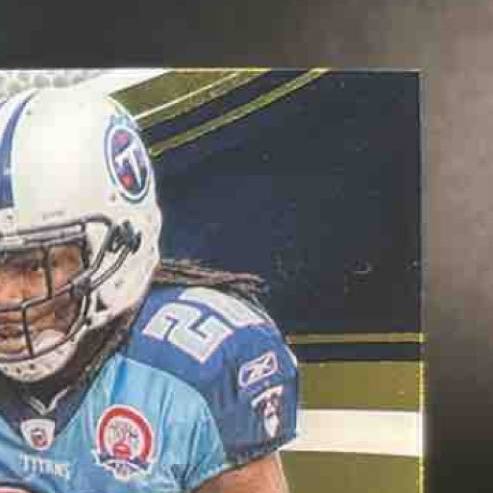 2025 Immaculate Collection Chris Johnson Premium Patch Auto /99 Mem Titans - Sports Cards