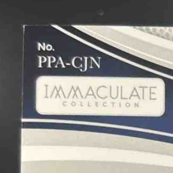 2025 Immaculate Collection Chris Johnson Premium Patch Auto /99 Mem Titans - Sports Cards