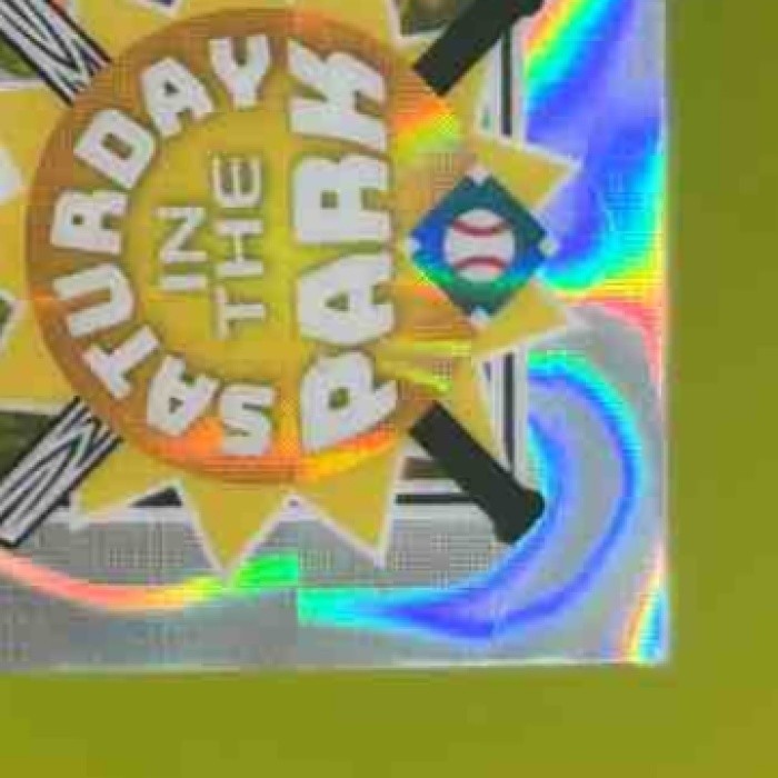 2025 Leaf Baseball Nation Bobby Witt Jr. Saturday in the Park Auto Silver /15 - Sports Cards