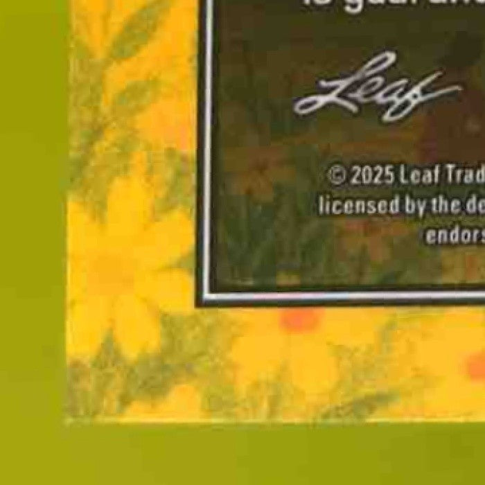 2025 Leaf Baseball Nation Bobby Witt Jr. Saturday in the Park Auto Silver /15 - Sports Cards