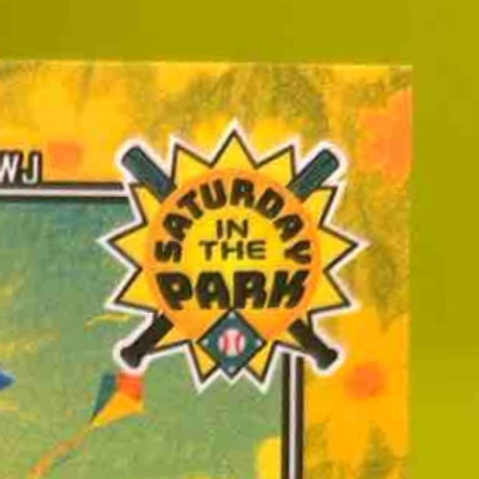 2025 Leaf Baseball Nation Bobby Witt Jr. Saturday in the Park Auto Silver /15 - Sports Cards