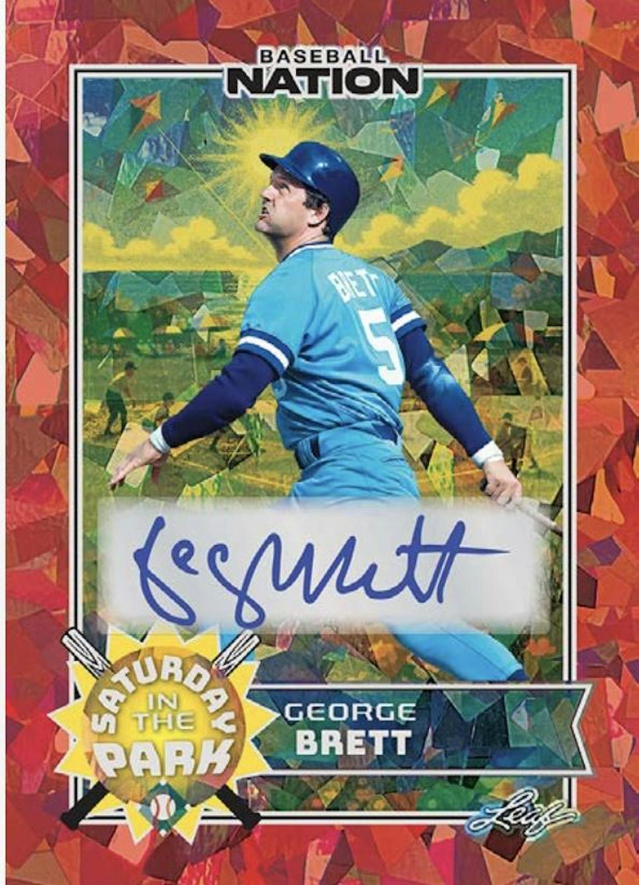 2025 Leaf Baseball Nation Hobby Box (6 Autos) - MLB Hobby Box