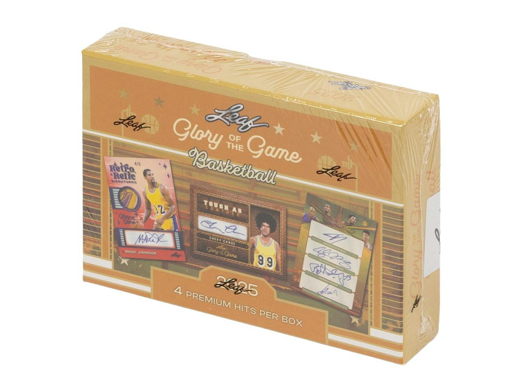 2025 Leaf Glory of the Game Basketball Hobby Box (4 Premium Hits) - Hobby Box