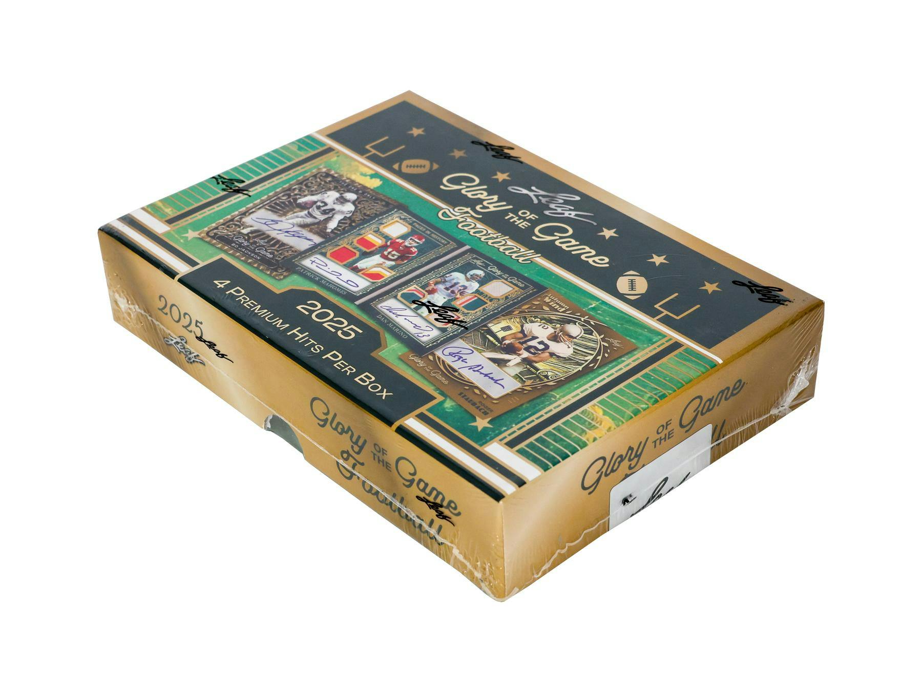 2025 Leaf Glory of the Game Football Hobby Box (4 Premium Hits) MLB Hobby Box
