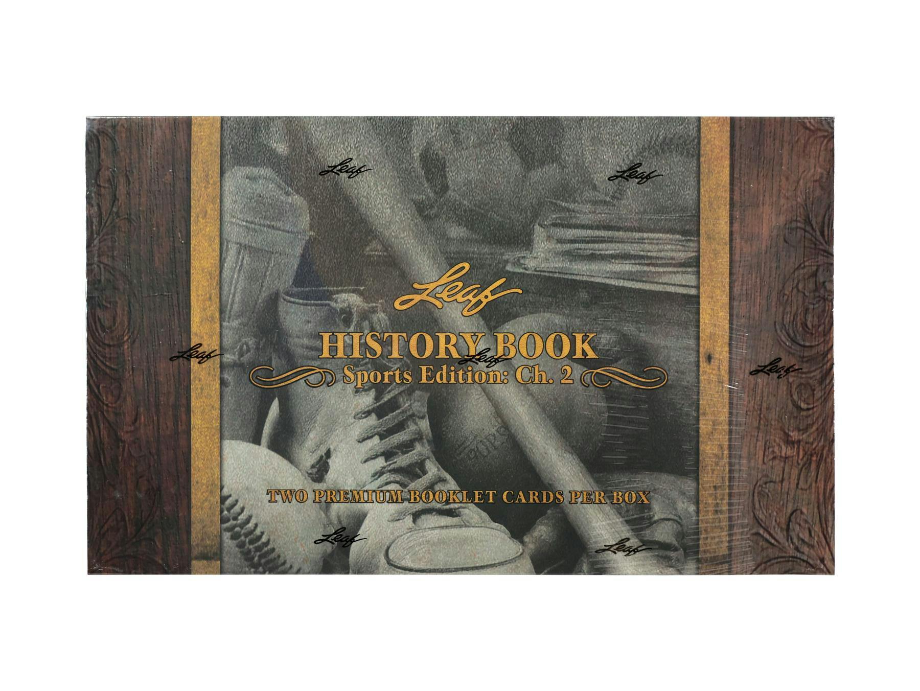 2025 Leaf History Book Sports Edition: Chapter 2 Hobby Box - Hobby Box