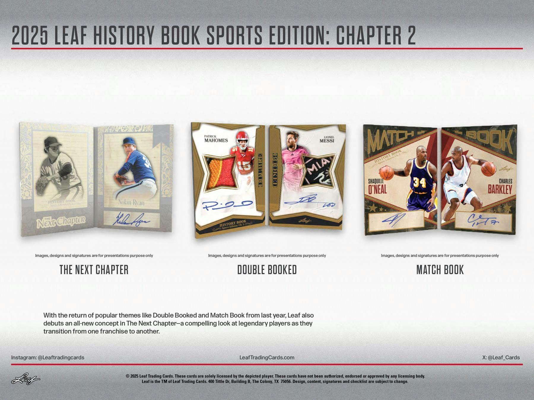 2025 Leaf History Book Sports Edition: Chapter 2 Hobby Box - Hobby Box