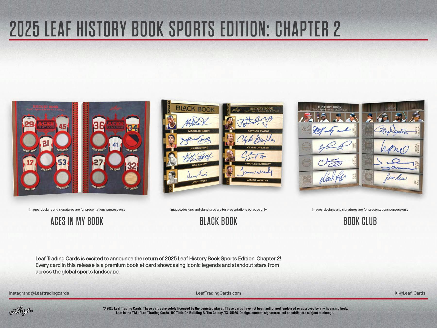2025 Leaf History Book Sports Edition: Chapter 2 Hobby Box - Hobby Box