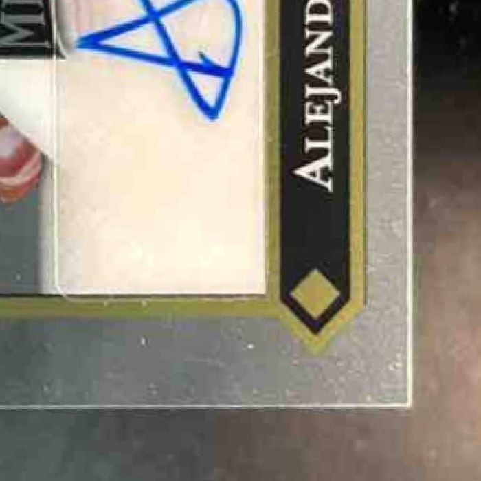 2025 Leaf Metal Alejandro Rosario 92 LGR Lite Brite Silver Auto /49 #LGR-AR1 - Sports Cards
