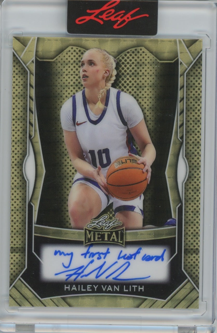 2025 Leaf Metal Authnetics Multisport Celebriteis Hobby Box Hobby Box