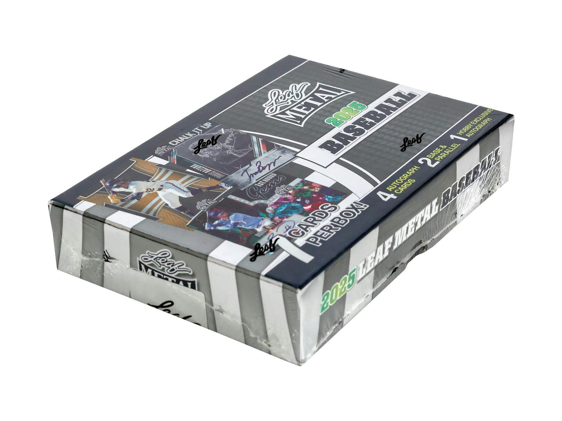 2025 Leaf Metal Baseball Hobby Box (5 Autos) - MLB Hobby Box