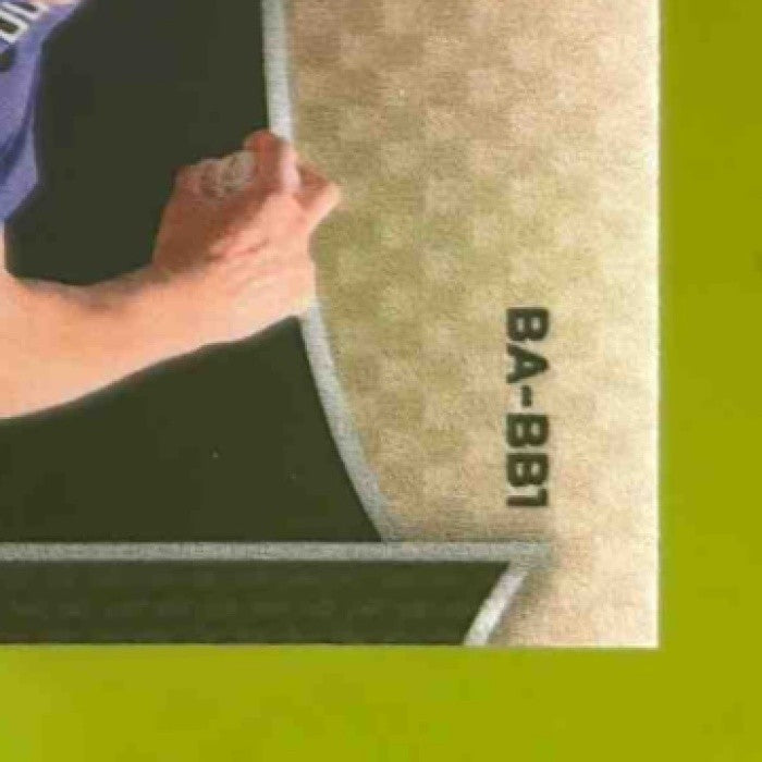 2025 Leaf Metal Brody Brecht Auto Prismatic Blue 20/25 #BA-BB1 - Sports Cards