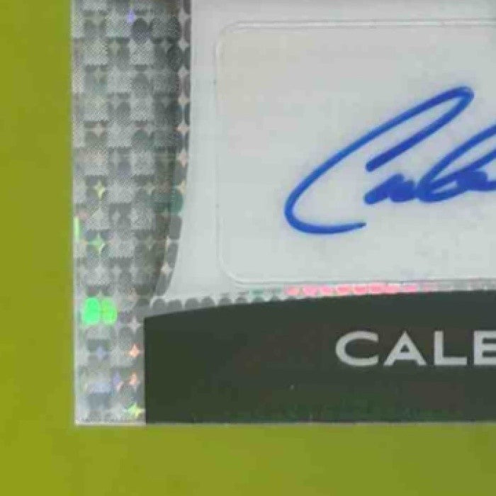 2025 Leaf Metal Caleb Lomavita Auto Pulsar Silver 1/10 #BA-CL1 - Sports Cards