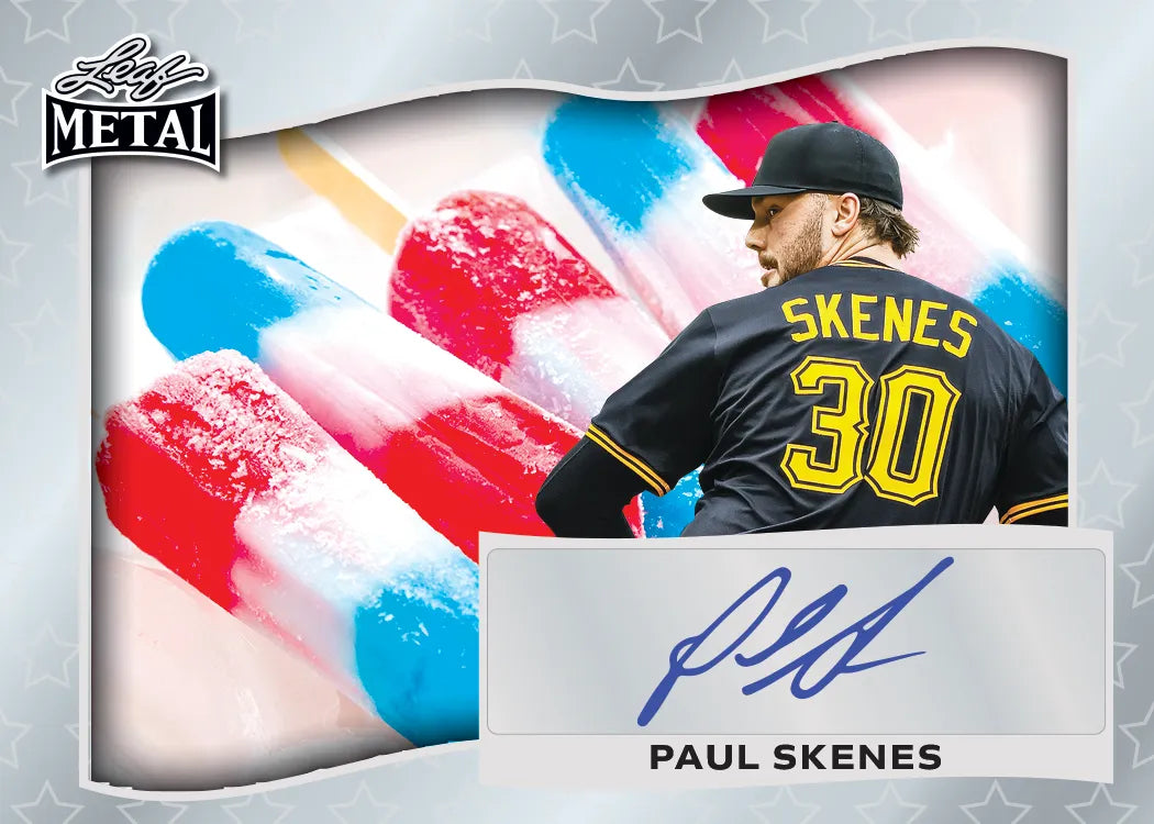 2025 Leaf Metal Independence Day Hobby Box (2 Premium Autograph Cards) - NFL Hobby Box