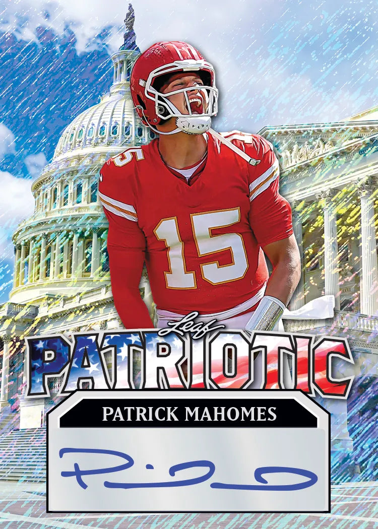 2025 Leaf Metal Independence Day Hobby Box (2 Premium Autograph Cards) - NFL Hobby Box