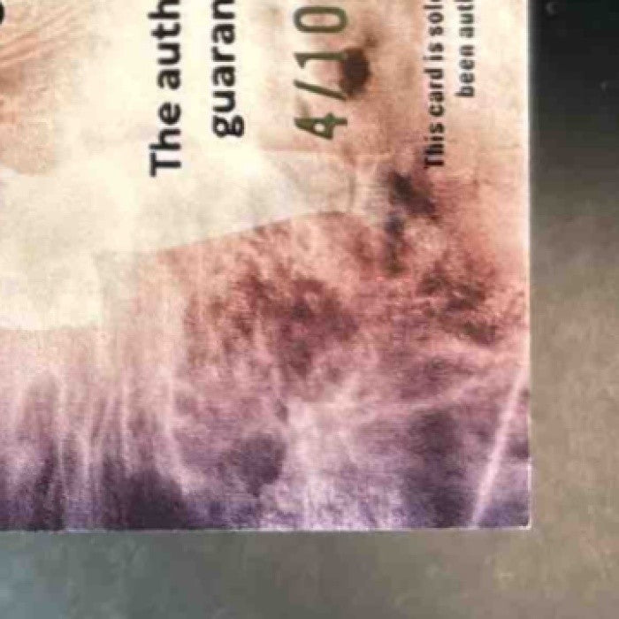 2025 Leaf Metal Jalen Milroe Chalk it Up Sparkle Silver Auto /10 #CU-JM1 Auto - Sports Cards