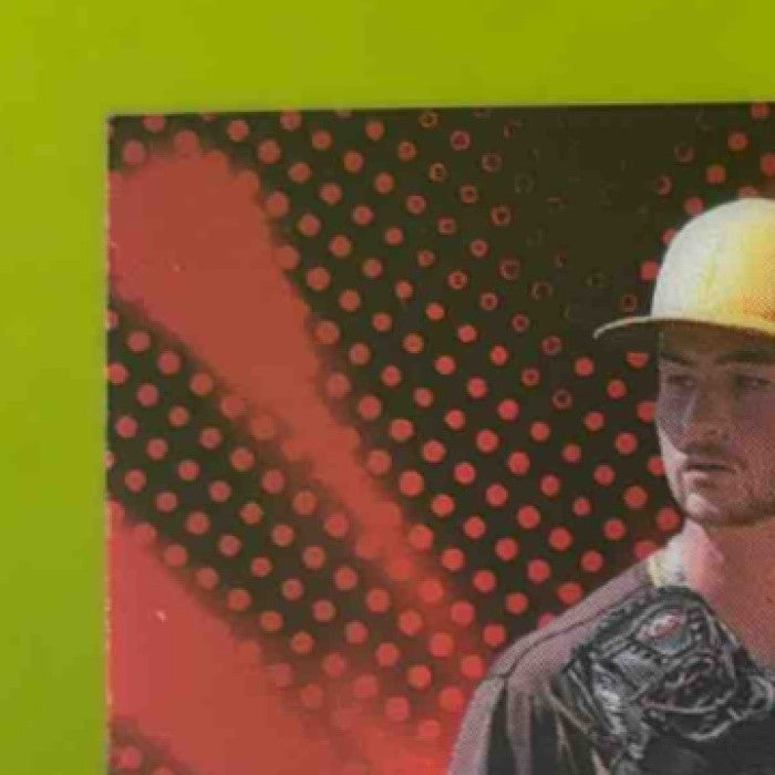 2025 Leaf Metal Kash Mayfield 1st Prospect Round Gems Auto Prismatic Red 11/15 - Sports Cards