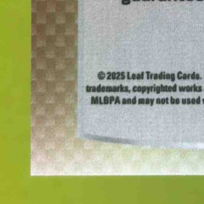 2025 Leaf Metal Kash Mayfield Auto Prismatic Blue 24/25 #BA-KM1 - Sports Cards