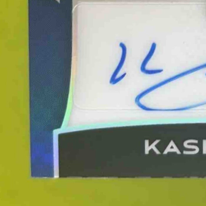 2025 Leaf Metal Kash Mayfield Auto Prismatic Blue 24/25 #BA-KM1 - Sports Cards
