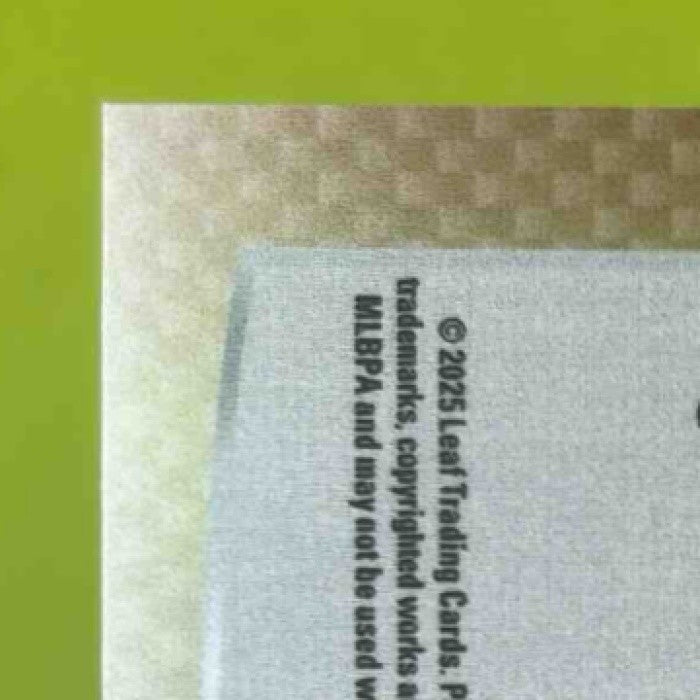 2025 Leaf Metal Luke Dickerson Auto Crystal Green 5/6 #BA-LD1 - Sports Cards