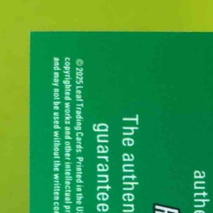 2025 Leaf Metal Rafael Flores Diamond in the Rough Auto Silver /49 #DR-RF1 - Sports Cards