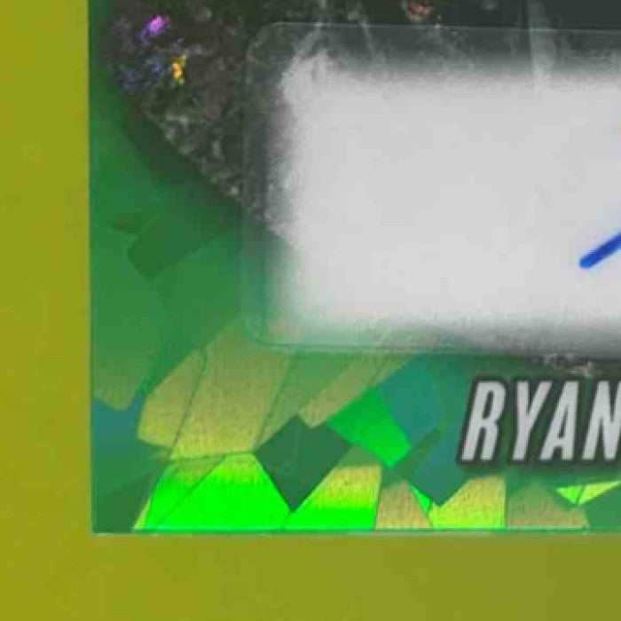 2025 Leaf Metal Ryan Waldschmidt Diamond in the Rough Auto Crystal Green 6/6 - Sports Cards