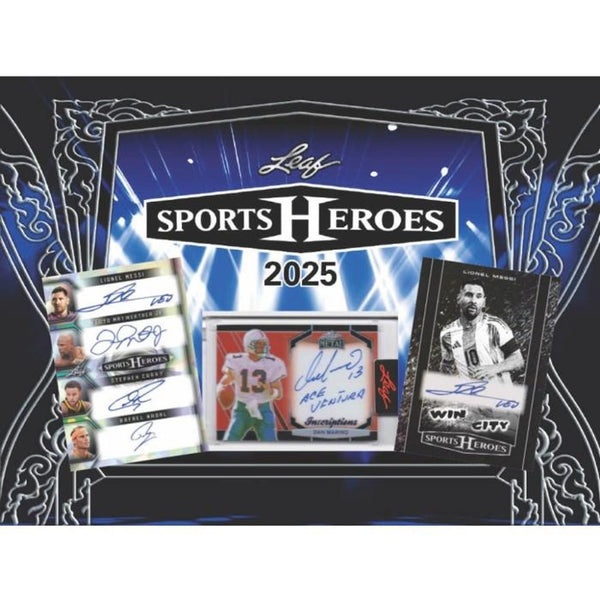 2025 Leaf Metal Sports Heroes Solo Box (1 Premium Autograph Card) Jan 10th