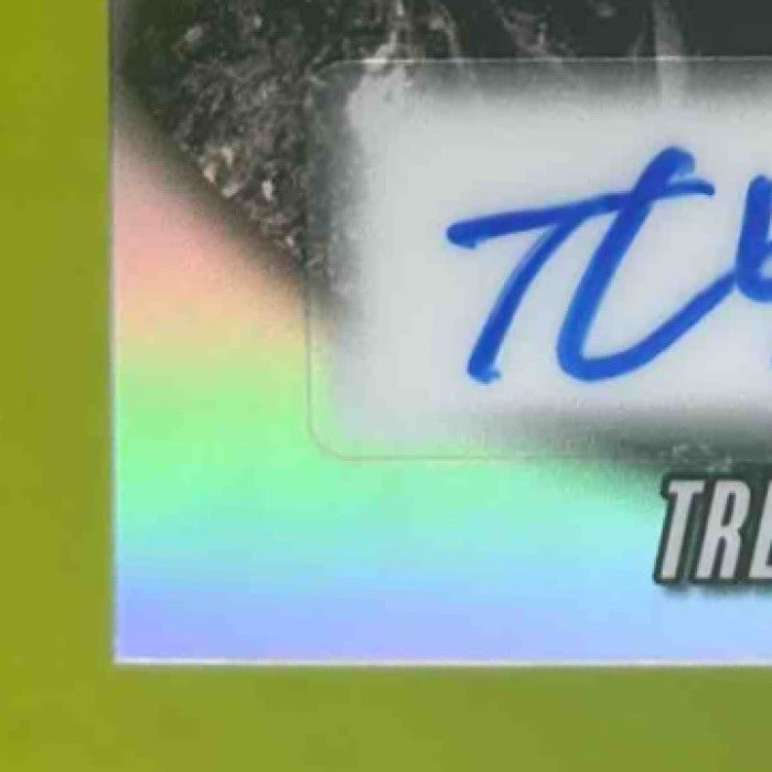 2025 Leaf Metal Trent Caraway Diamond in the Rough Auto Prismatic Silver /35 - Sports Cards