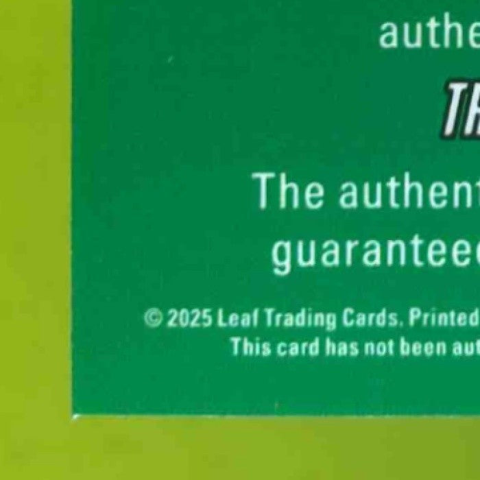 2025 Leaf Metal Trent Caraway Diamond in the Rough Auto Prismatic Silver /35 - Sports Cards