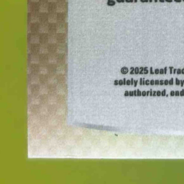 2025 Leaf Metal Xavier Neyens Auto Prismatic /25 - Sports Cards