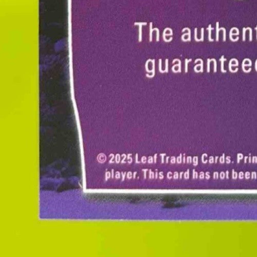 2025 Leaf Signature Series Theo Gillen Auto Crystal Green 1/1 #BA-TG1 - Sports Cards