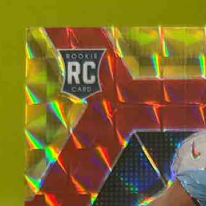 2025 Mosaic Elic Ayomanor Fusion Red & Yellow Prizm /89 RC Tennessee Titans - Sports Cards