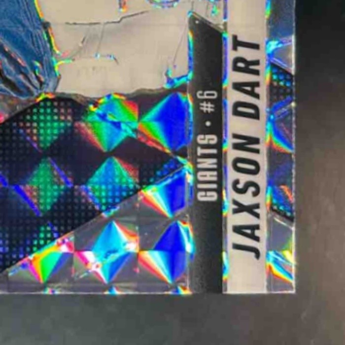 2025 Mosaic Jaxson Dart Rookie Variation Mosaic Prizm #288 RC New York Giants - Sports Cards