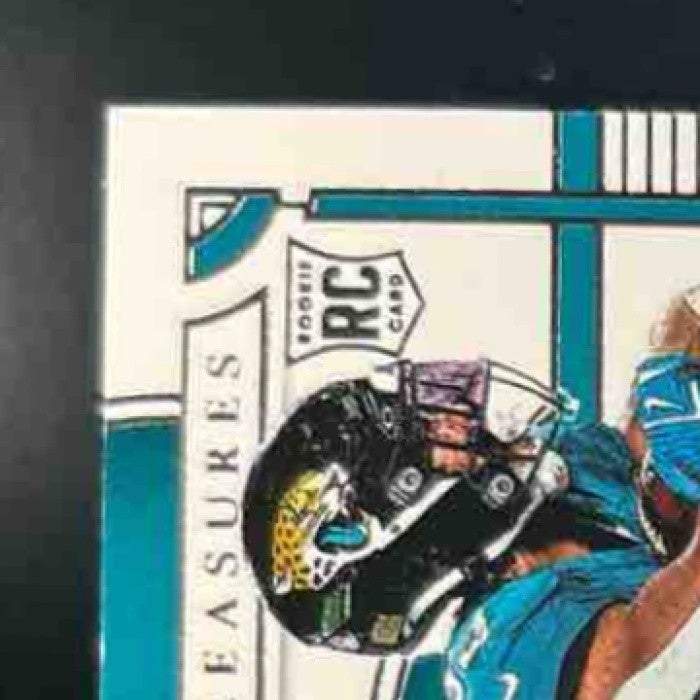 2025 National Treasures Bhayshul Tuten Triple Patch Auto /99 MEM RC Jaguars - Sports Cards