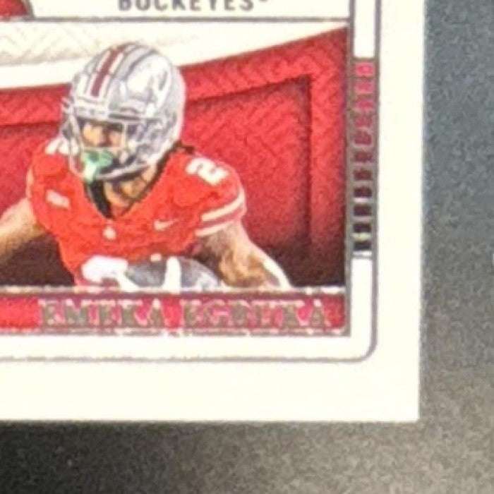2025 National Treasures College Quad Patch Howard Judkins Egbuka Henderson /99 - Sports Cards