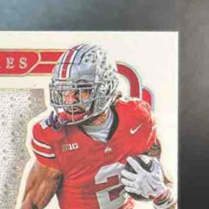 2025 National Treasures Collegiate Emeka Egbuka Rookie Silhouette Patch /99 MEM - Sports Cards