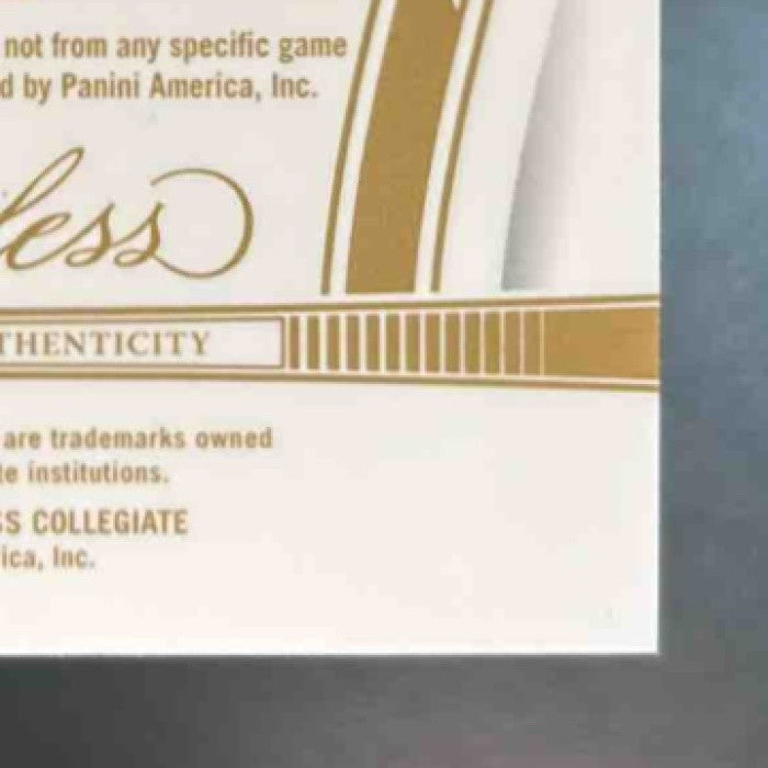 2025 National Treasures Collegiate Jalen Royals Flawless Patch Auto Ruby /20 RC - Sports Cards