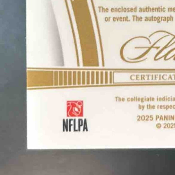 2025 National Treasures Collegiate Jalen Royals Flawless Patch Auto Ruby /20 RC - Sports Cards