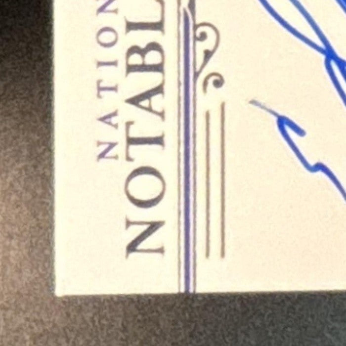 2025 National Treasures Ed Reed Notable Nicknames Auto /25 Baltimore Ravens - Sports Cards