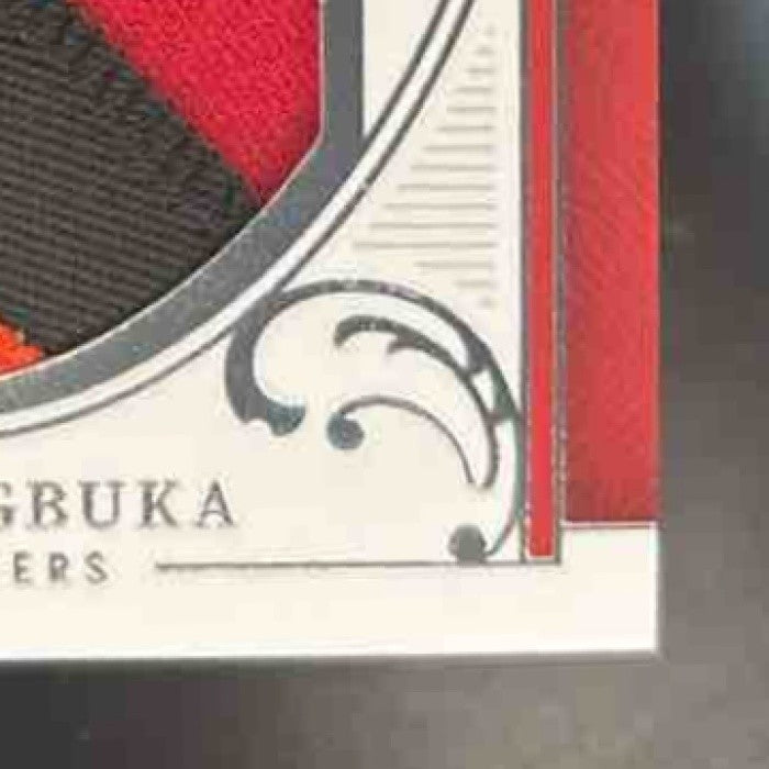 2025 National Treasures Emeka Egbuka Tremendous Treasures /99 MEM RC Buccaneers - Sports Cards