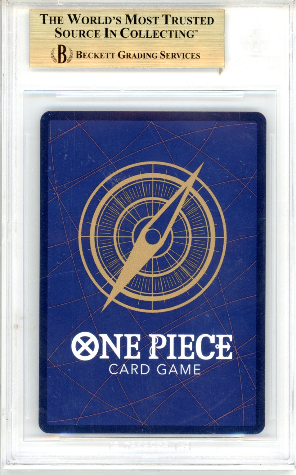 2025 One Piece Carrying on His Will Shanks GOLD FOIL SP 3RD ANNIVERSARY BGS 9.5 - Graded TCG/CCG