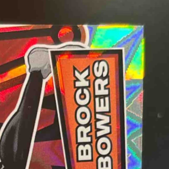 2025 Panini Absolute Brock Bowers Kaboom Horizontal #8 Las Vegas Raiders - Sports Cards