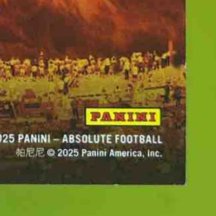 2025 Panini Absolute Jahmyr Gibbs Burners Patch Gold /99 #ABU-JGI Detroit Lions - Sports Cards