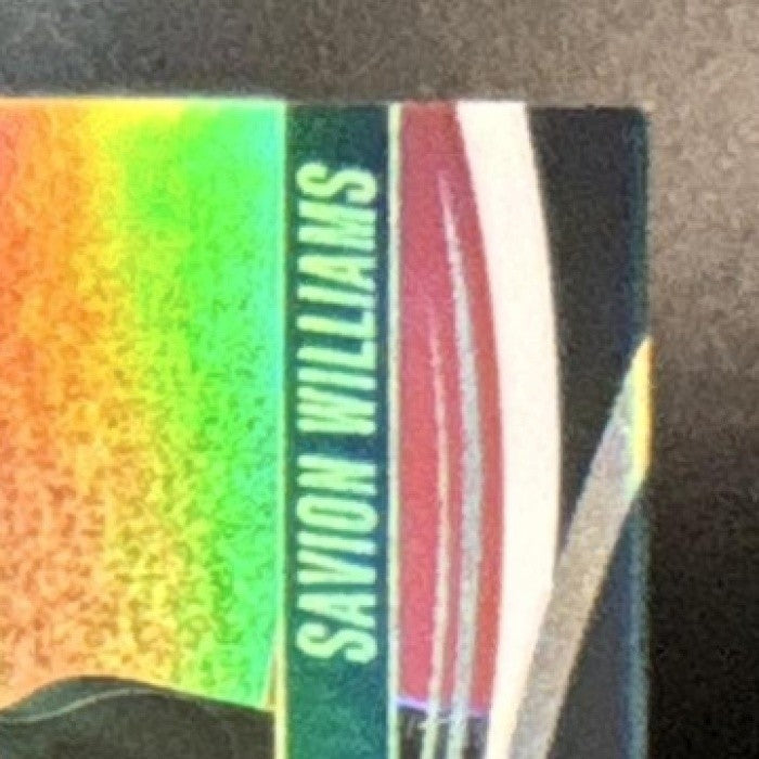 2025 Panini Absolute Savion Williams Spectrum Orange /150 #174 RC Packers - Sports Cards