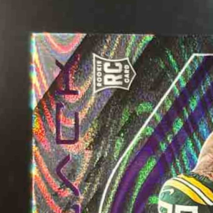 2025 Panini Black Matthew Golden Rookies Auto Sapphire /50 #160 RC Packers - Sports Cards